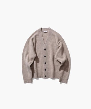 WOOL CASHMERE SILK | Vネックカーディガン / ATON | ファッション通販