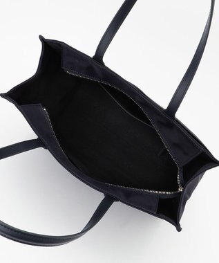TOCCA SIDE RIBBON NYLONTOTE バッグ ネイビー系