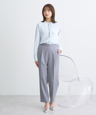 earth music&ecology テーパードパンツ Gray Mixture