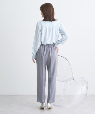 earth music&ecology テーパードパンツ Gray Mixture