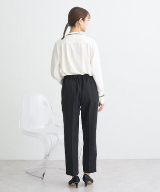 earth music&ecology テーパードパンツ Black