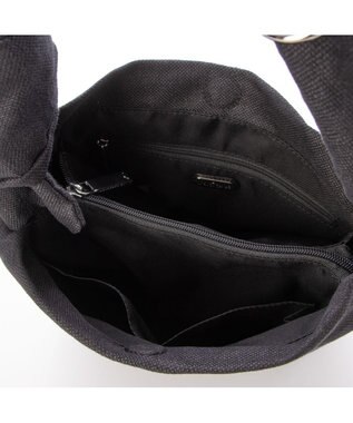 LA BAGAGERIE サイドノット リネンショルダー Sサイズ ブラック