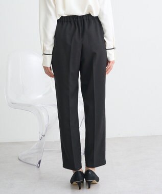 earth music&ecology テーパードパンツ Black