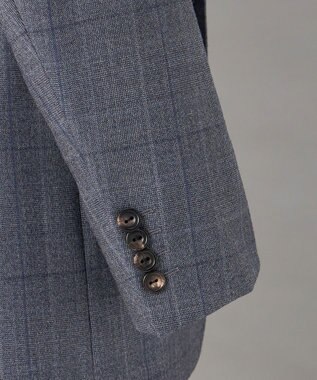 GOTAIRIKU 【ZEGNA/ゼニア】エレクタ スーツ(サックスブルーチェック) サックスブルー×チェック