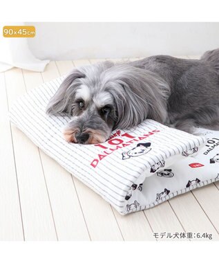 PET PARADISE ディズニー 101匹わんちゃん クールロールマット 小型犬 白～オフホワイト