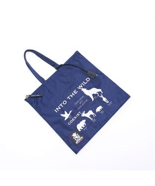 A.D.M.J. 【撥水高密度ナイロン】デービス/オリタタミバッグM NAVY