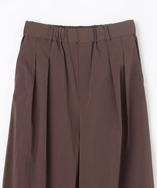 ANY L 撥水ナイロンタックパンツ ブラウン