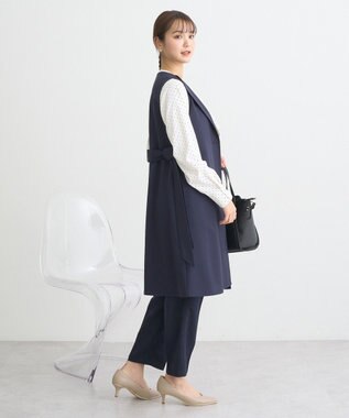earth music&ecology テーパードパンツ Navy