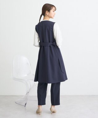 earth music&ecology テーパードパンツ Navy