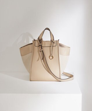 組曲 ４WAYトート バッグ ベージュ系