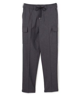 JOSEPH HOMME 【新素材】テクノクロスストレッチ　ドローコード付きストレートカーゴパンツ / HOVE CARGO グレー系