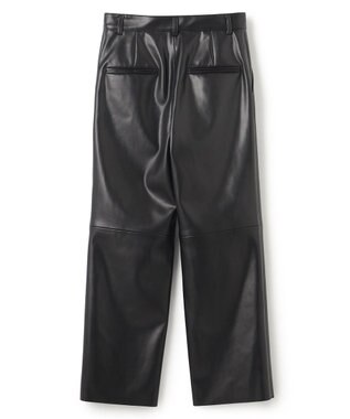 BEIGE， DUPHOT / レザーパンツ Black
