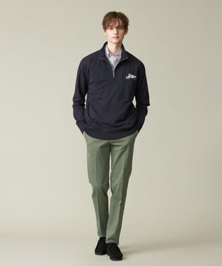 J.PRESS MEN ポプリンマルチチェック ボタンダウンシャツ ネイビー系3