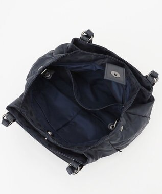 Y'SACCS 【Y’SACCS vous et】ドットジャカード マルチウェイトート Sサイズ ネイビー