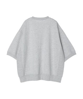 Green Parks ７分袖ロゴ裏毛プルオーバー Gray Mixture
