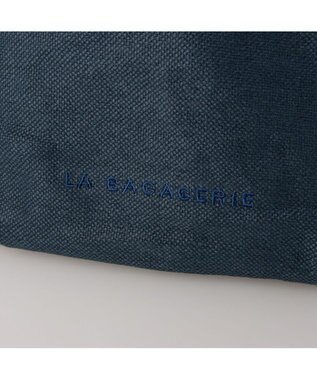 LA BAGAGERIE サイドノット リネンショルダー Sサイズ ネイビー