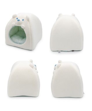 PET PARADISE ペットパラダイス しろくま クールハウス 《アイス柄》 ホワイト