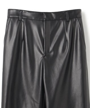 BEIGE， DUPHOT / レザーパンツ Black