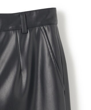 BEIGE， DUPHOT / レザーパンツ Black