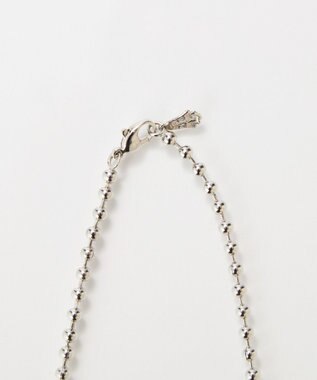 Phoebe 【金属アレルギー対応】ドットラインチョーカー　シルバー/ニッケルフリー/41.5cm シルバー
