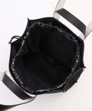 ICB 【CLASSY.掲載・30th ANNIVERSARY】メッシュBOXトート ブラック