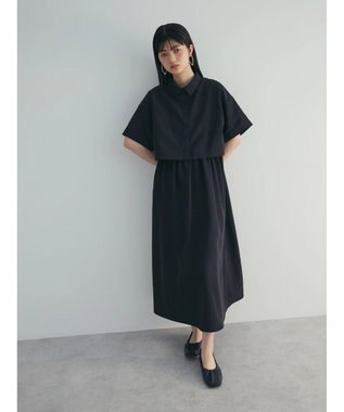 Green Parks armonia．ＳＥＴ２点　シャツワンピース Black
