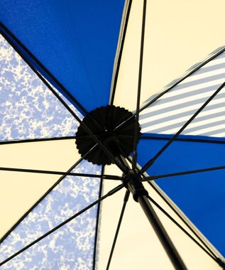 +RING プラスリング UNISEX 長傘 60cm BLU T1199 青