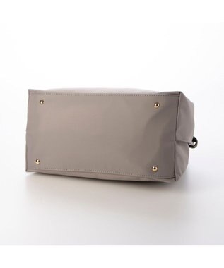 UNBILLION 【テレビ ドラマ着用アイテム】ペルケ perche / ナイロン×牛革付属ユーティリティ2wayトートS ライトベージュ