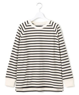 J.PRESS YORK STREET 【WOMEN】レトロボーダードルマン Tシャツ