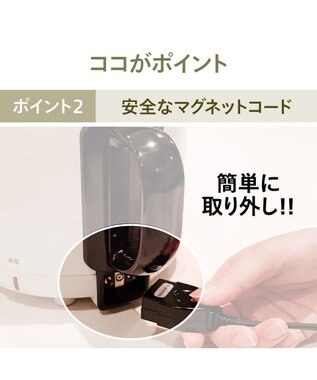 YAMATO テーブル＆キッチン 【TWINBIRD】コンパクトフライヤー  パールホワイト  EP-4694PW ホワイト