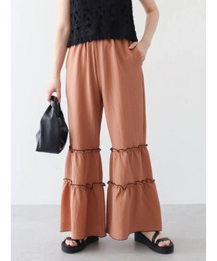 Green Parks ・ＳＵＧＡＲ　ＳＰＯＯＮ　メローティアードパンツ Orange