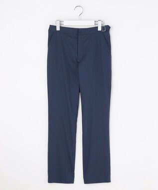 J.PRESS LADIES 【WEB限定カラーあり】セルロースリネンストレッチ テーパード パンツ ブルー系