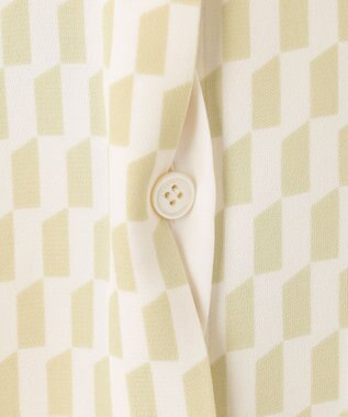 JOSEPH アルコーブプリント　ブラウス Pale Olive/Ivory