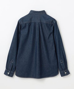 J.PRESS KIDS 【140-170cm】5.5オンス ダンガリーシャツ ネイビー系
