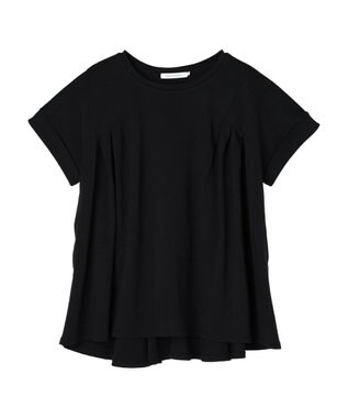 AMERICAN HOLIC フレアヘムフレンチスリーブカットプルオーバー Black