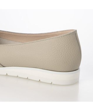 ing <ing>アシンメトリーデザインパンプス ライトグレー