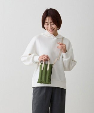 ROOTOTE 0663【直営店限定:ミニショルダー】ベビールー.3Dバッファ-A 01：カーキ