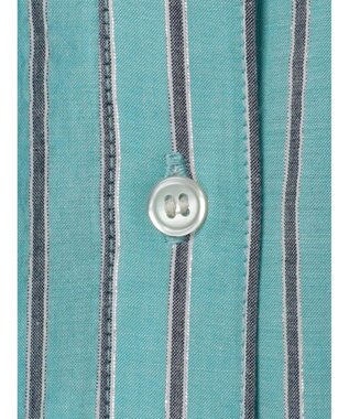 AMERICAN HOLIC 丈違いラメストライプワンピース Stripe Green