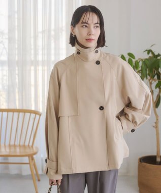 WEGO 【ANGIE VINTAGE】ショート トレンチコート ベージュ