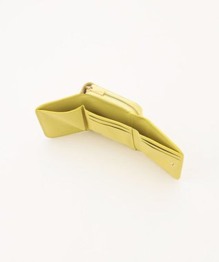 GRACE CONTINENTAL Zipper Wallet イエロー