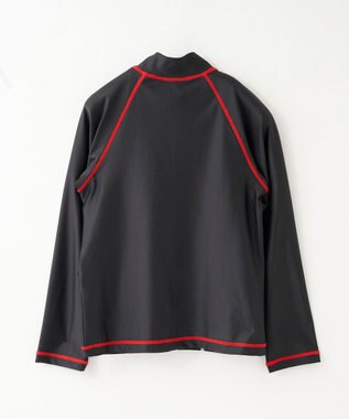 OP／FILA 【Reebok】長袖フルジップラッシュガード ブラック