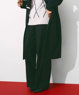 ウォッシャブルライトウール ストレートパンツ