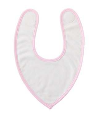 MIKI HOUSE HOT BISCUITS 花柄 スタイ はっ水 ピンク