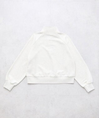 earth music&ecology チャンピオン　ｅｍａｅハーフジップ裏毛プルオーハ Oatmeal