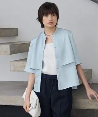 ICB  ビーズネックレス シルバー系