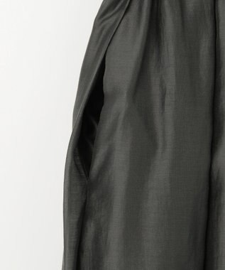 自由区 L 【洗える】エアリー スカート スレート