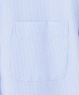 J.PRESS MEN 過酷な夏を乗り切るマストな1着！【 高通気性 / 軽量 / ノンアイロン / 撥水】【BEAT HEAT SYSTEM】半袖シャツ / B.D. サックスブルー系1