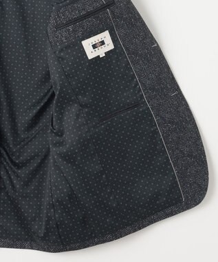 JOSEPH ABBOUD 【ストレッチ】フランネルジャージ ジャケット グレー系7