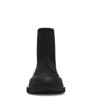 STEVE MADDEN VROOMS バッグジップスニーカーブーツ ブラックブラック