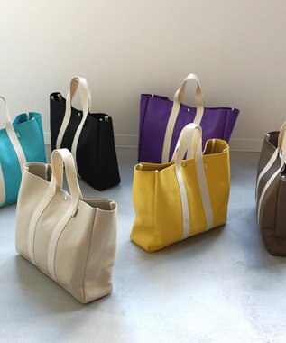 blancle シュリンクレザーベーシックトートL TAUPE